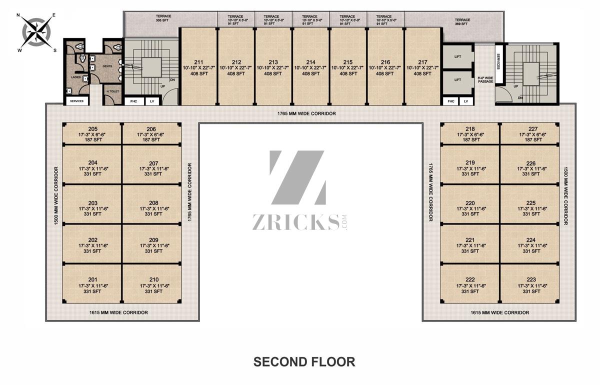 Aarza Square 2 Floor Plan