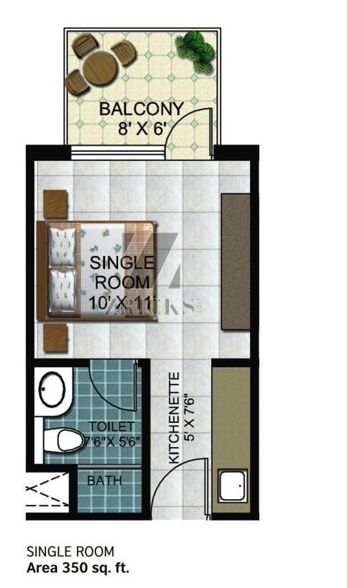KST Metropolition Suites Floor Plan