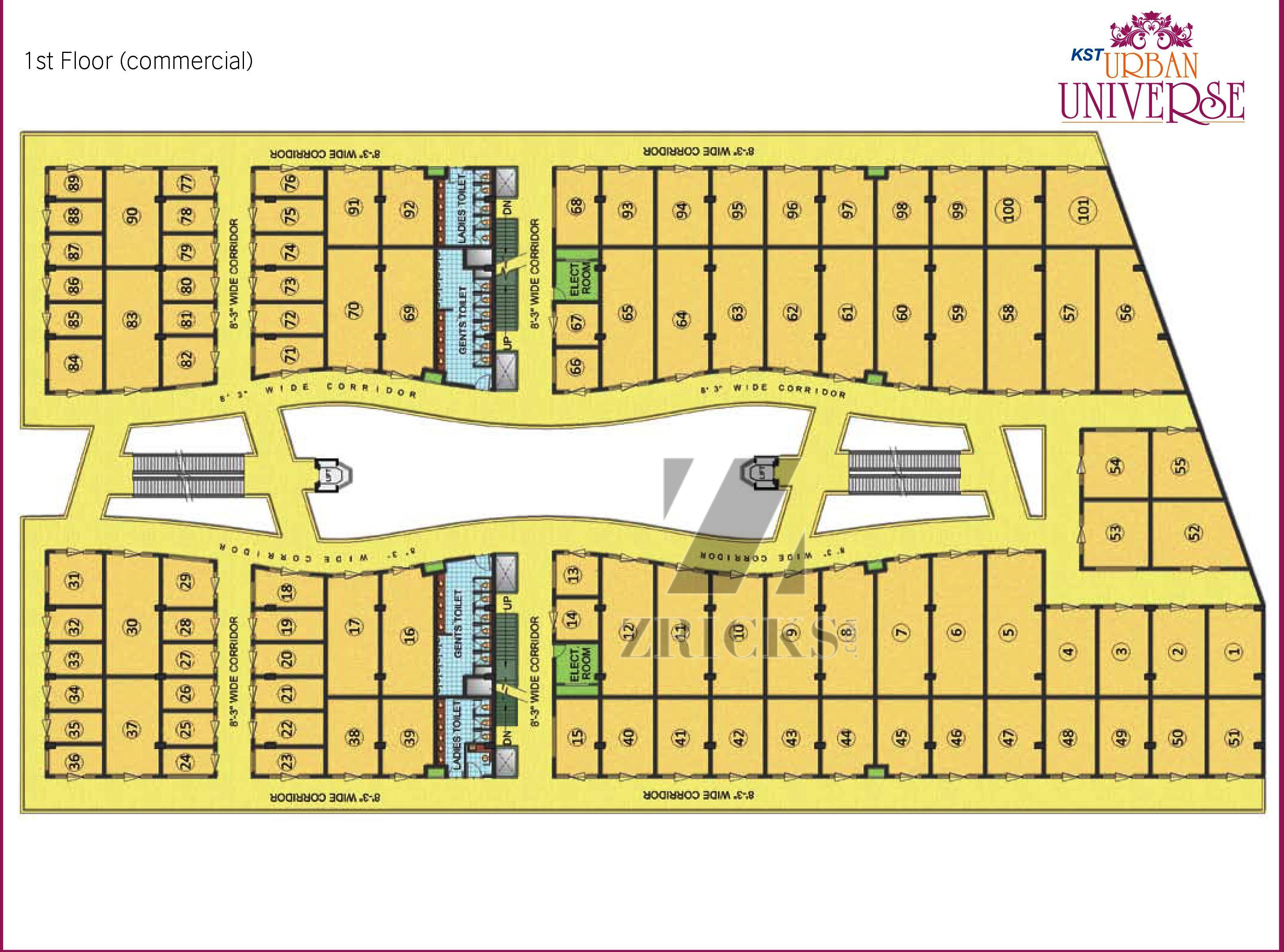 KST Urban Universe Floor Plan