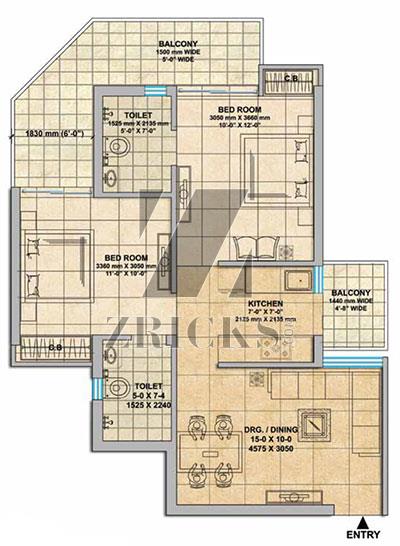 Gaur Yamuna City Floor Plan