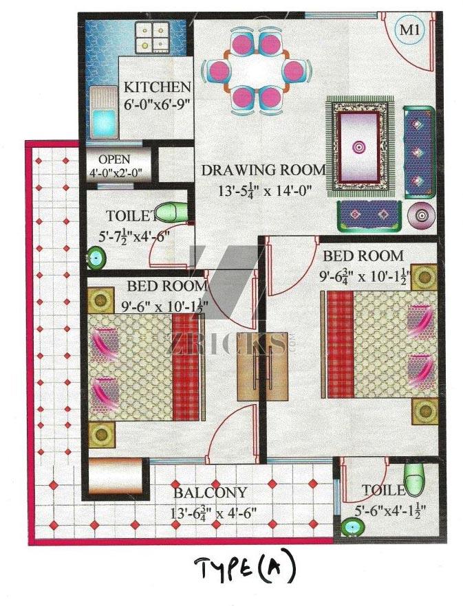 Aarvanss Sri Sai Heritage Floor Plan