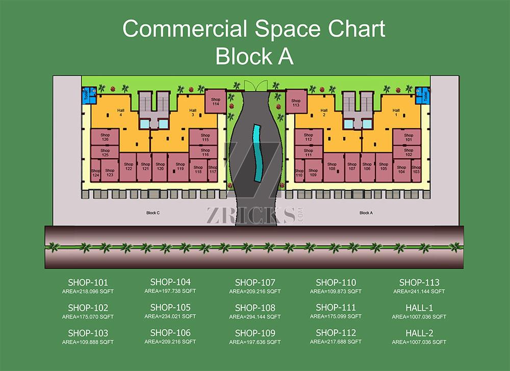 ASG Panache Commercial Floor Plan