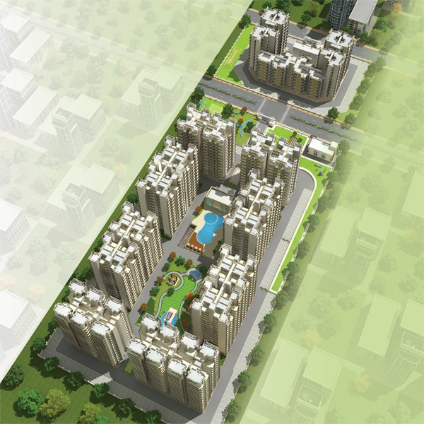  3  BHK  Apartment for sale in KW Srishti Ghaziabad