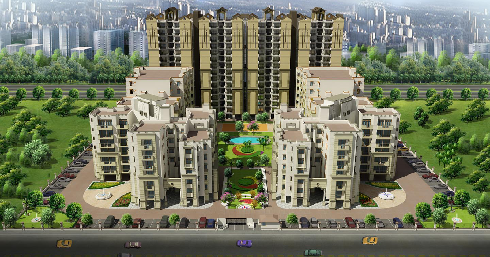  3  BHK  Apartment for sale in Ekdant Dronagiri Ghaziabad