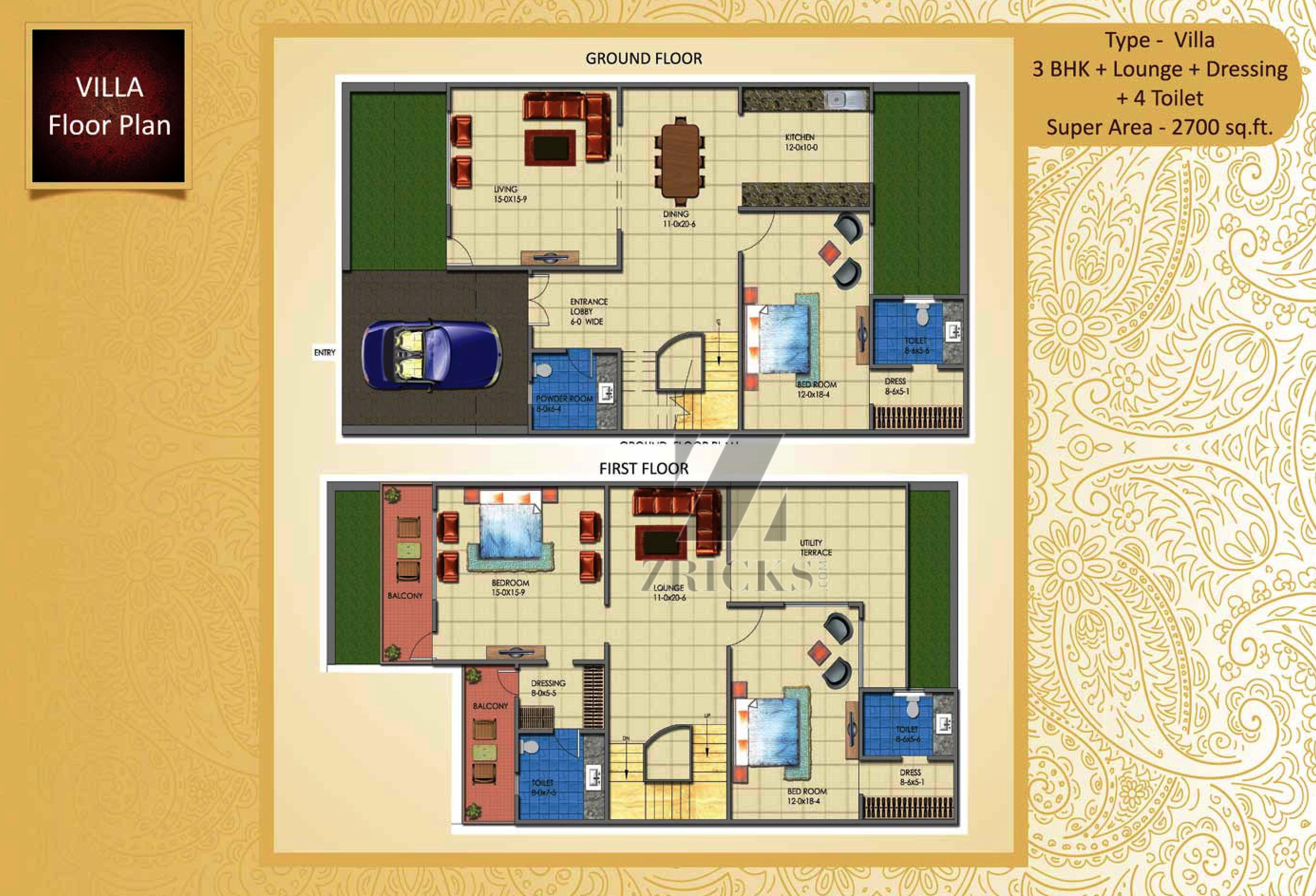 Ekdant Palace Floor Plan