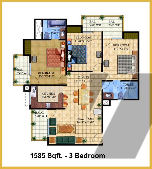 AR Elysium Homes Floor Plan