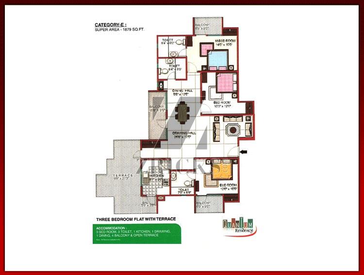 Quantum Residency Floor Plan