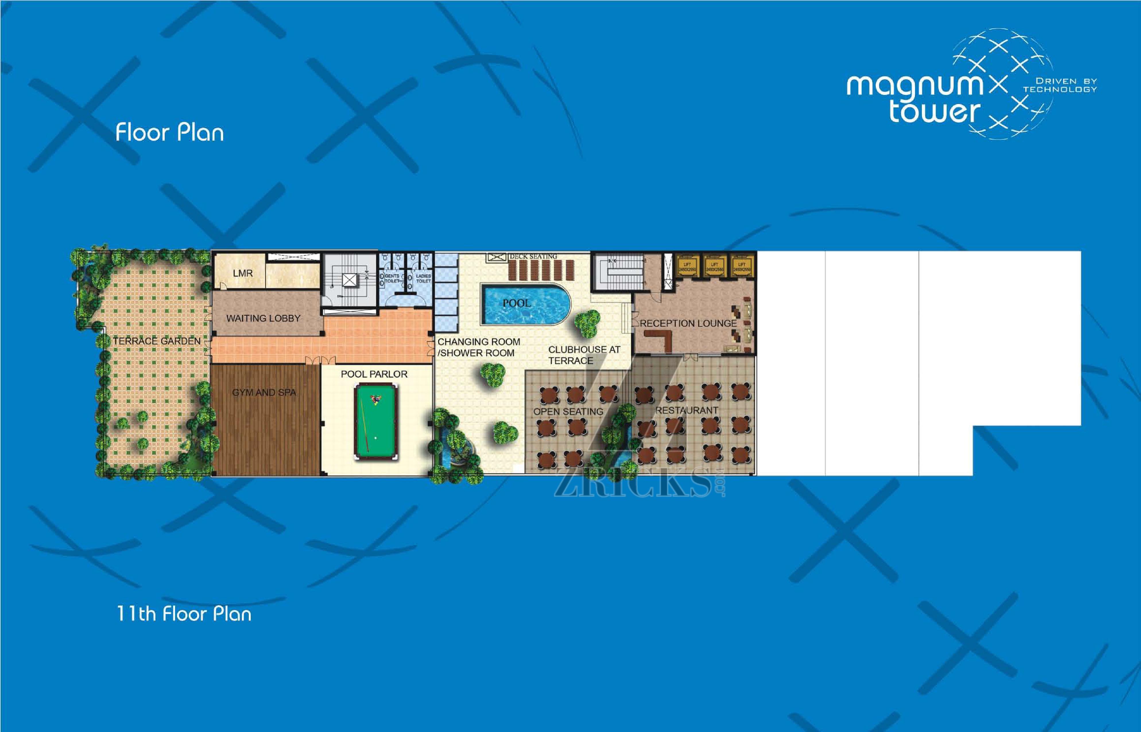 Galaxy Monnet Magnum Tower Floor Plan