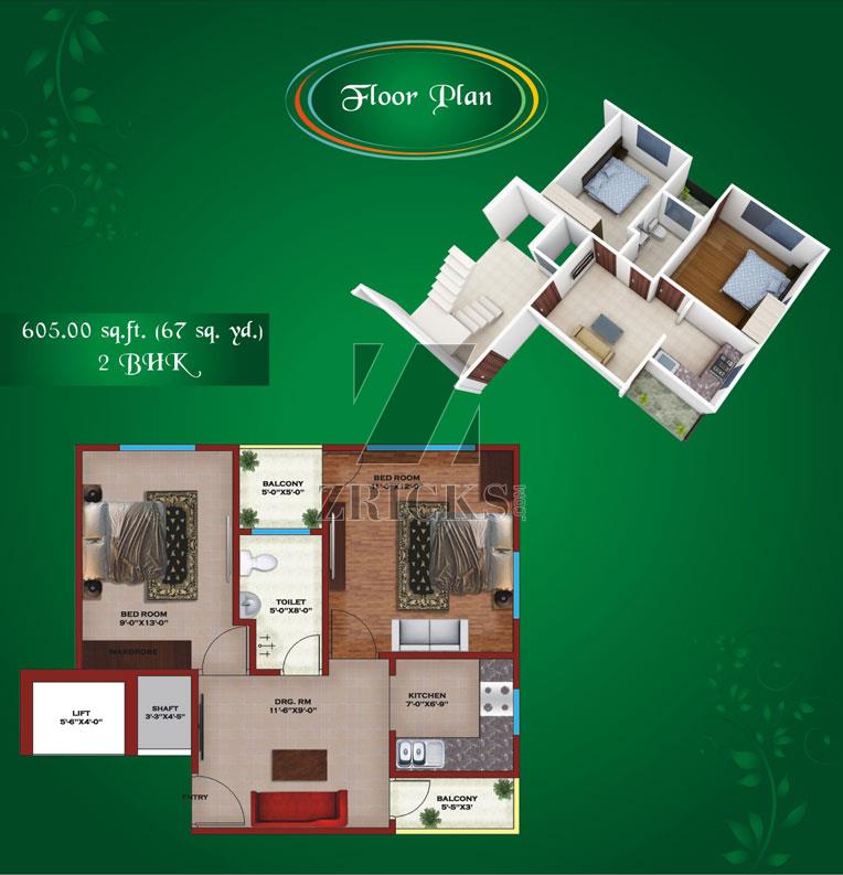 Allure Aadya Tower Floor Plan