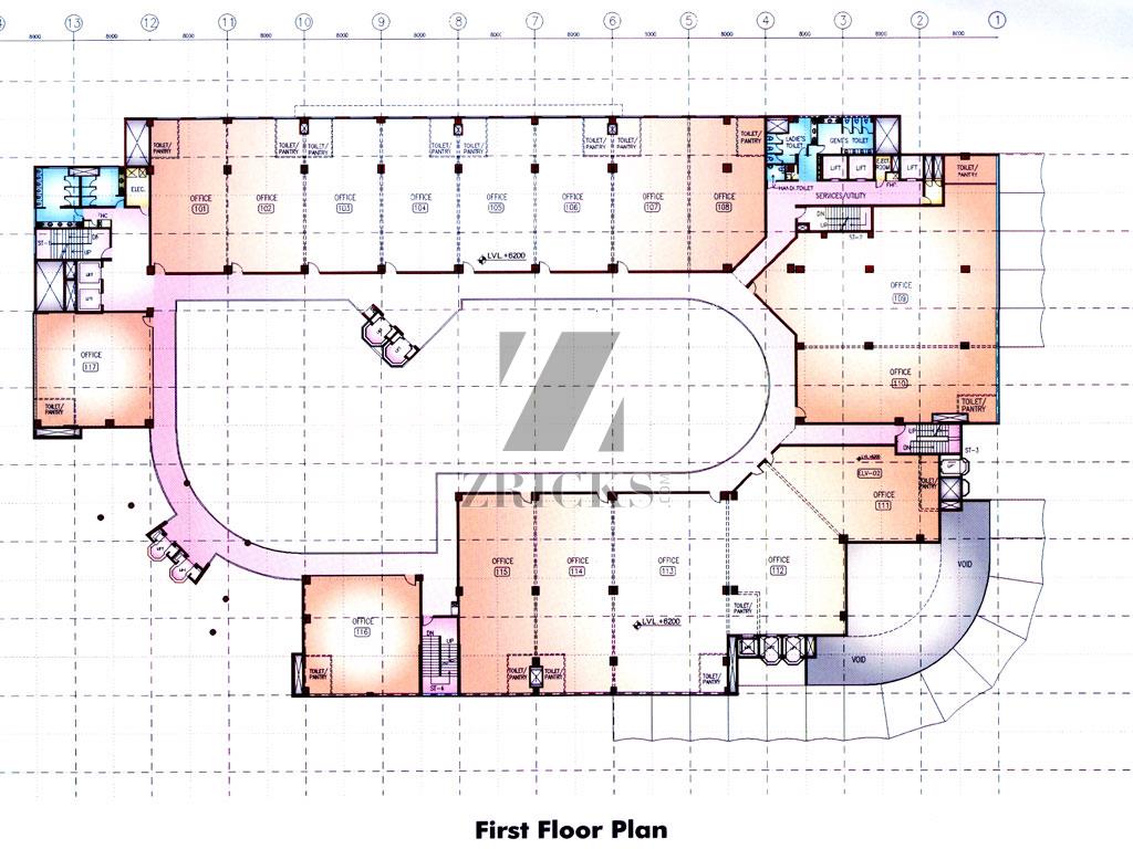 KM Trade Tower Floor Plan