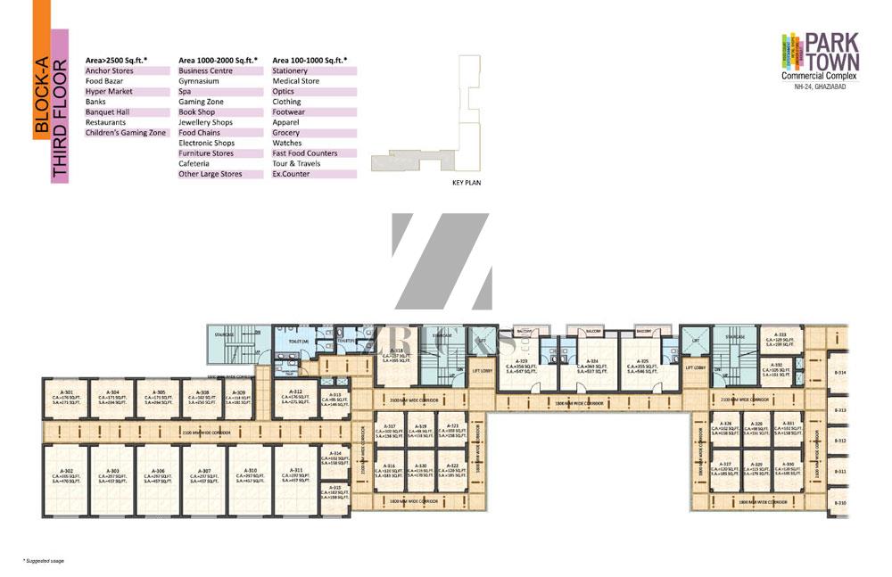Aditya Park Town Floor Plan