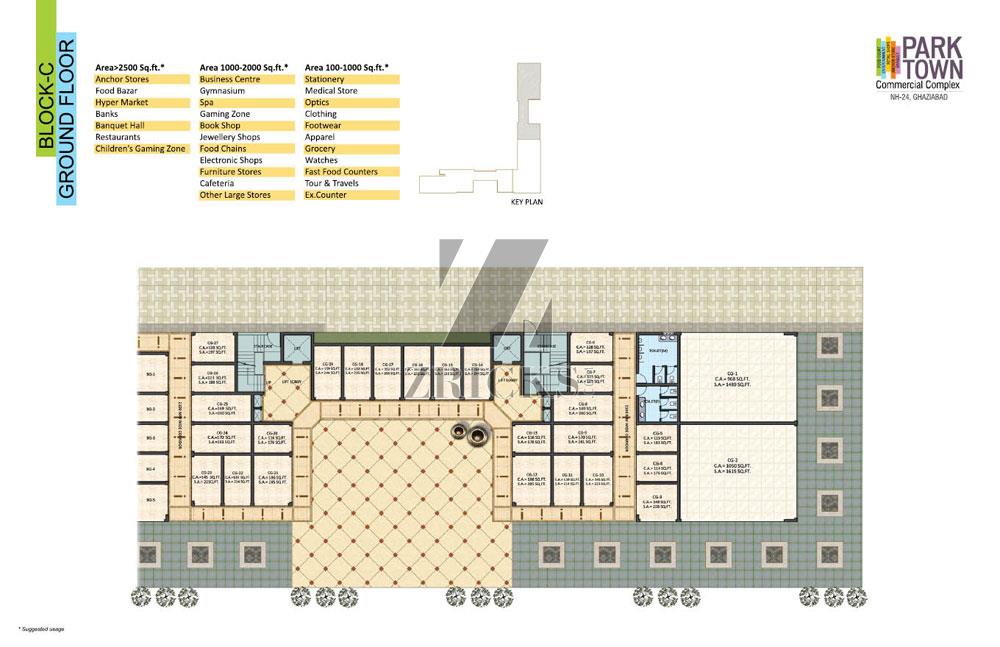 Aditya Park Town Floor Plan