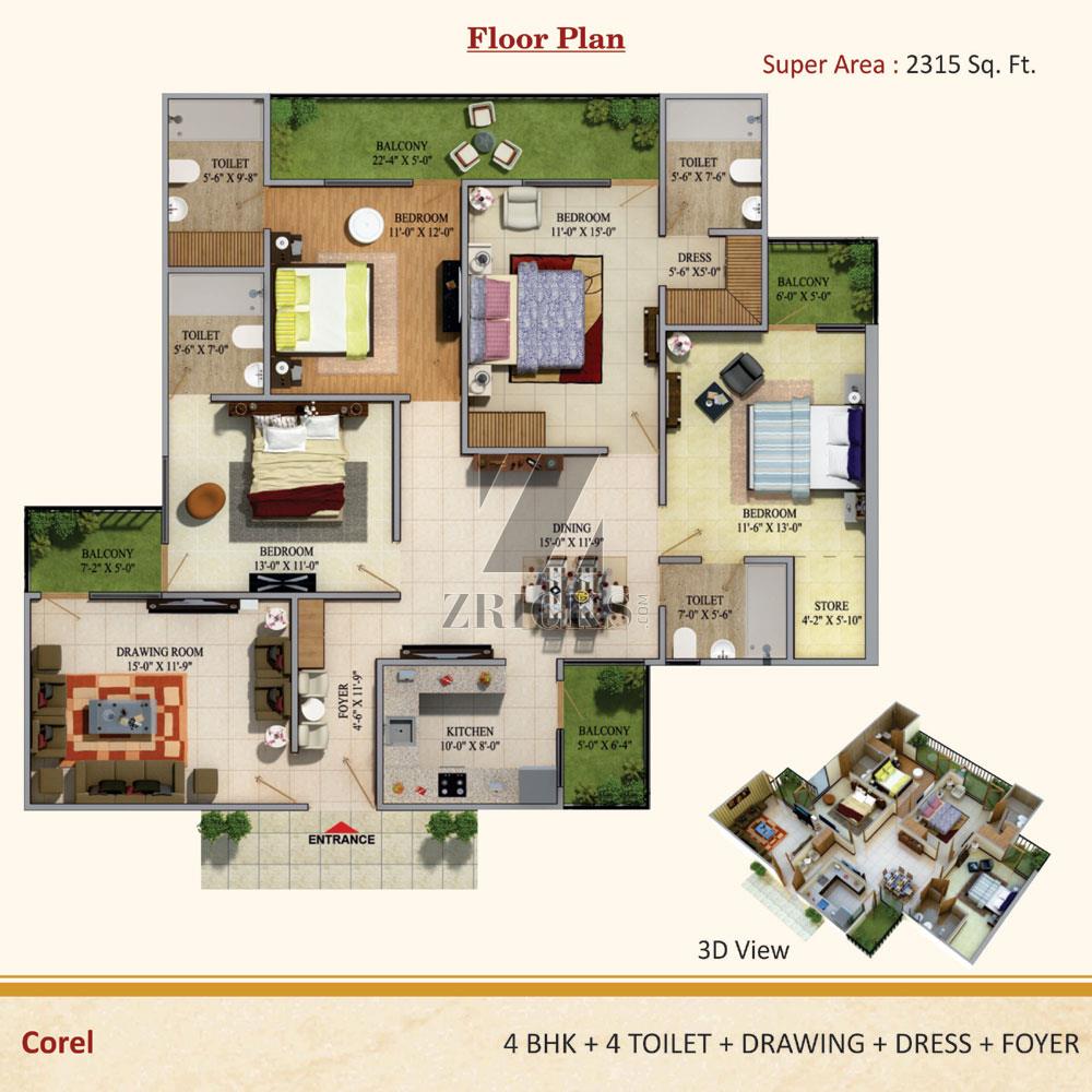 MKS La Royale Floor Plan