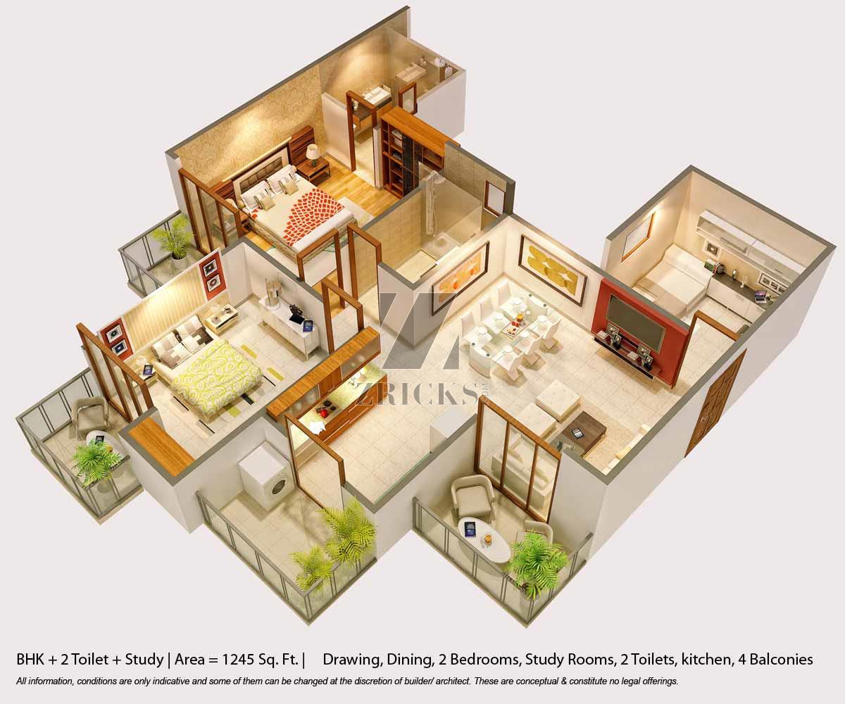 Geotech Pristine Avenue Floor Plan