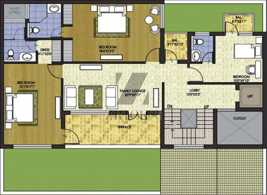 Arora Casa Serena Floor Plan
