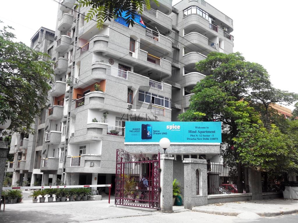 Hind Apartments CGHS, Dwarka Sector 5, Palam Road, New Delhi