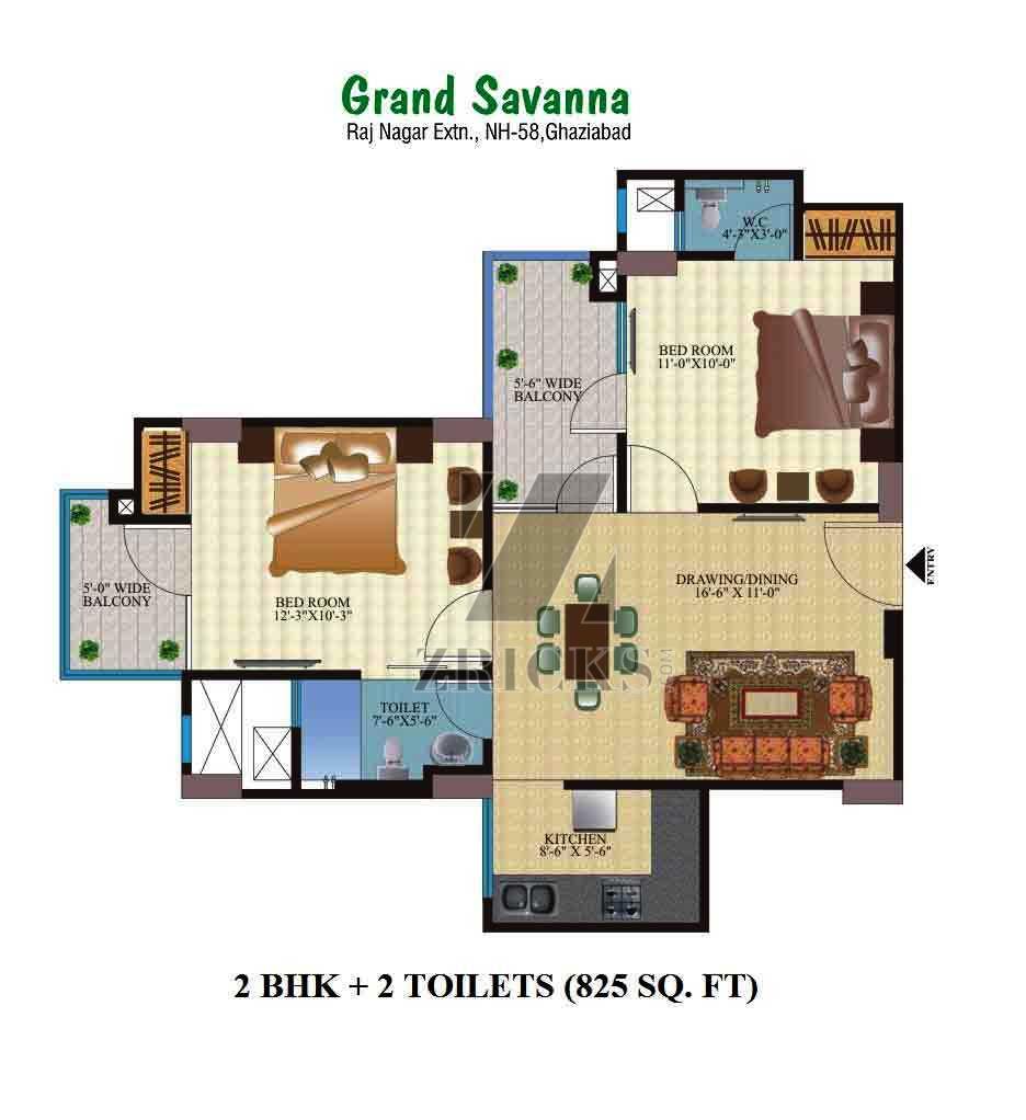KDP MGI Grand Savanna Floor Plan