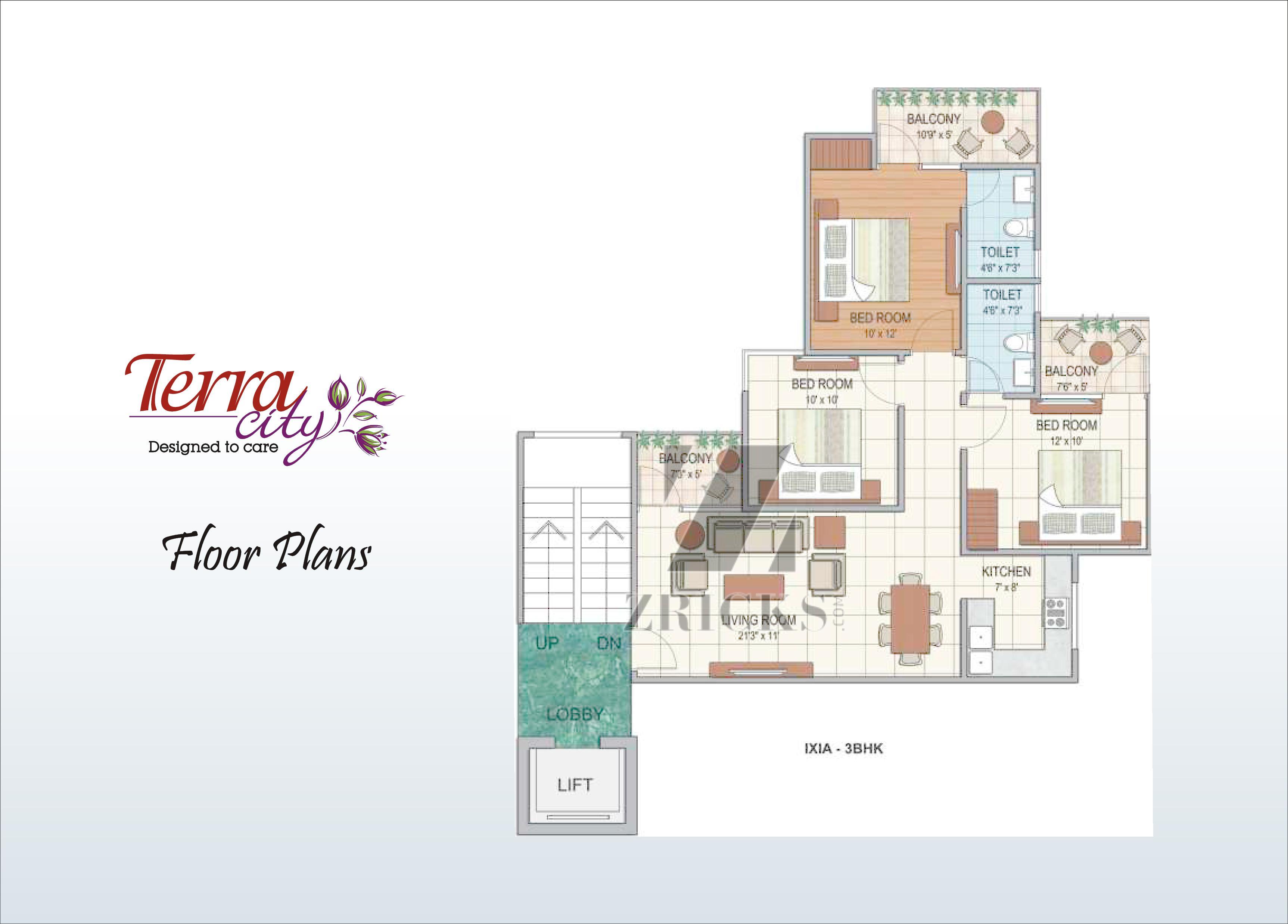 Terra City Floor Plan