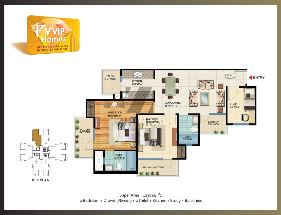 VVIP Homes Floor Plan