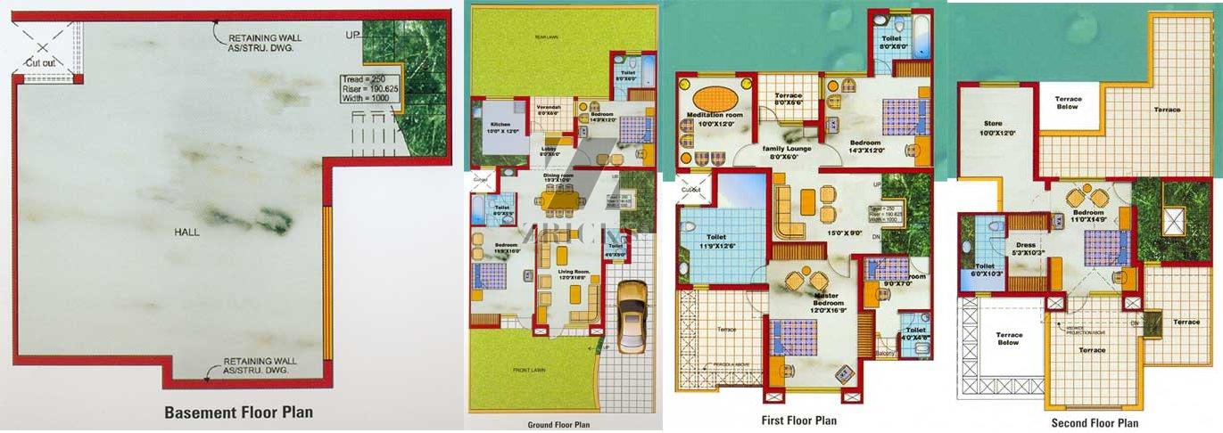 Samiah Media Village Floor Plan