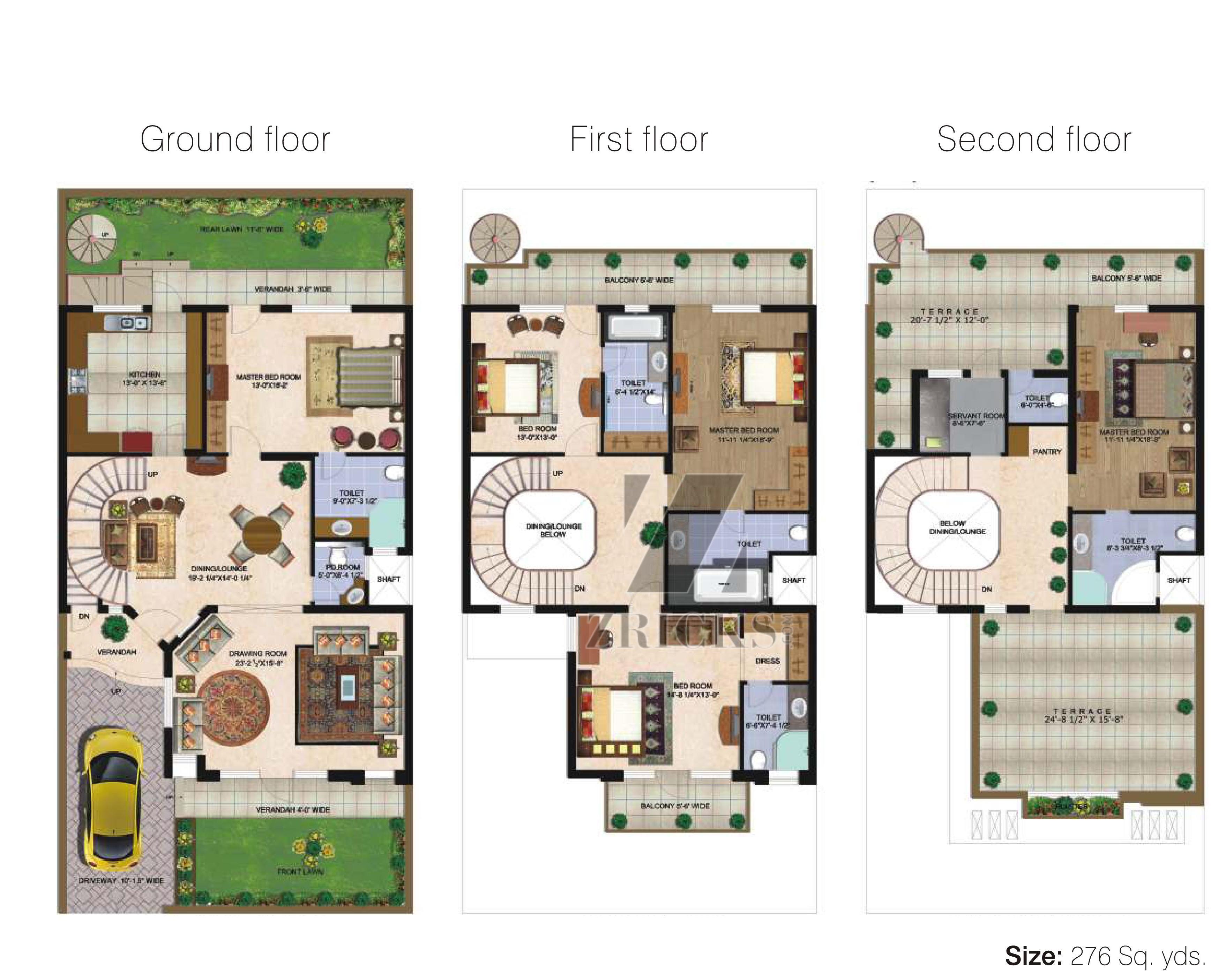 Optus Boutique Villas Floor Plan
