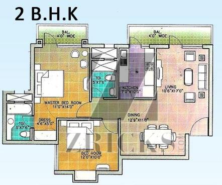 Dynamik Sky View Apartments Floor Plan