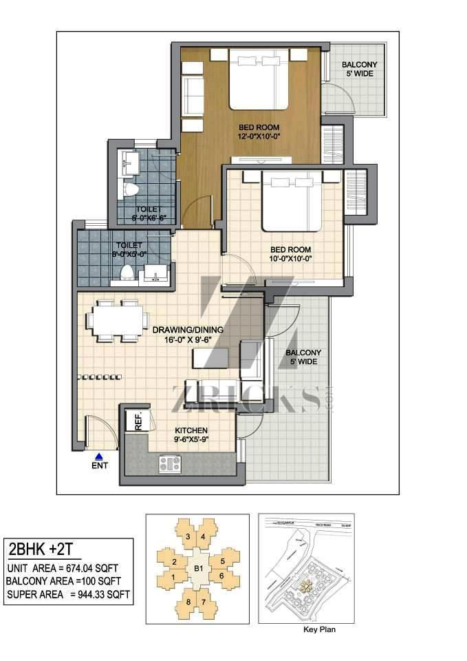 Amrante Heights Floor Plan