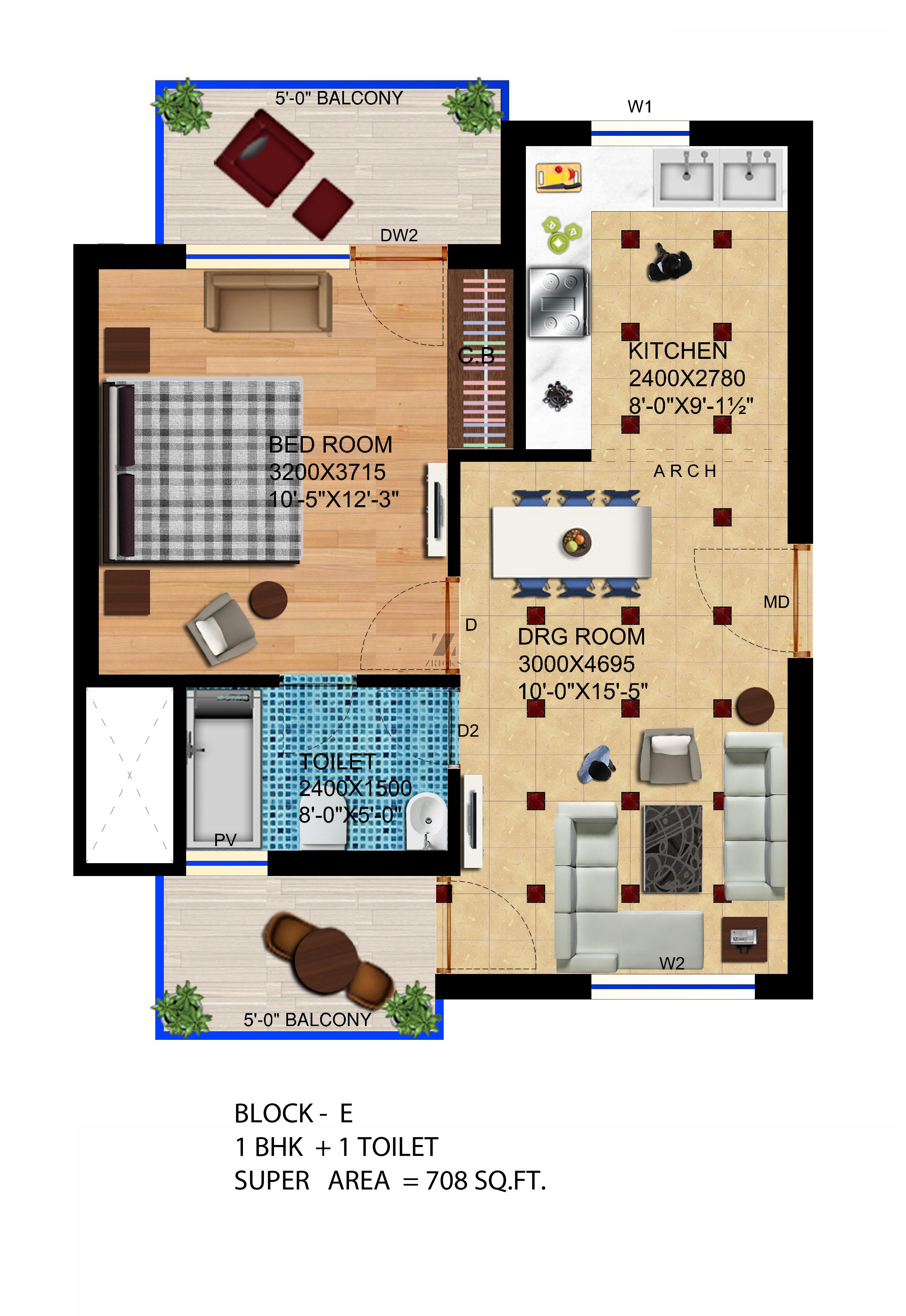 Shekhar Shri Krishna Residency Floor Plan