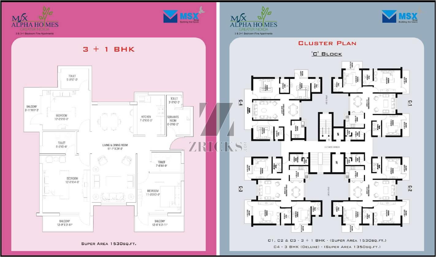 MSX Alpha Homes Floor Plan