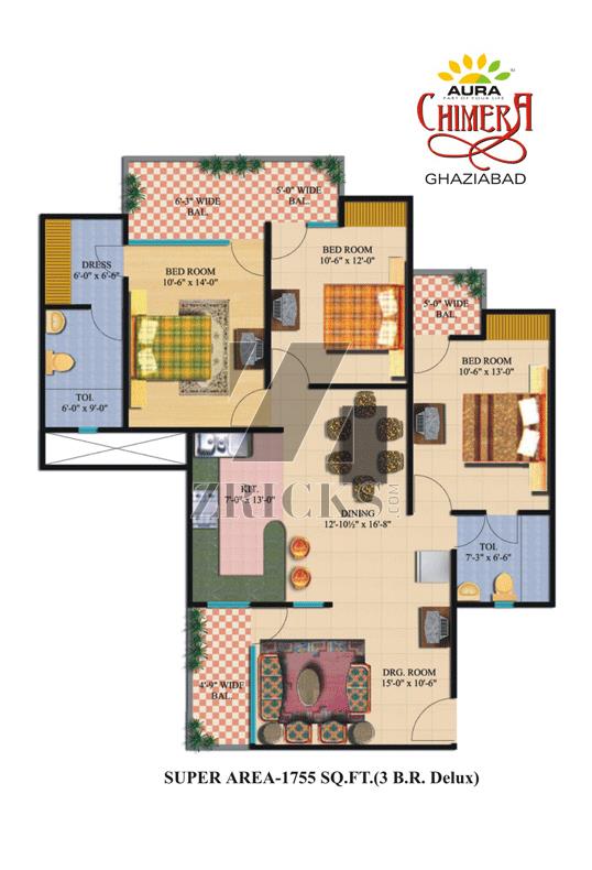 Shourya Aura Chimera Floor Plan