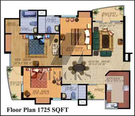 Shourya Alstonia Apartments Floor Plan