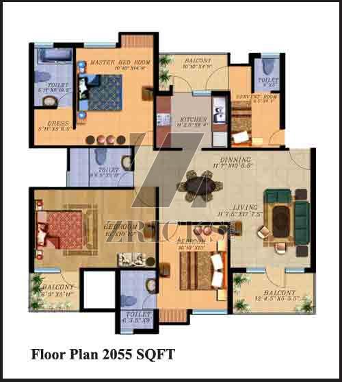 Shourya Alstonia Apartments Floor Plan