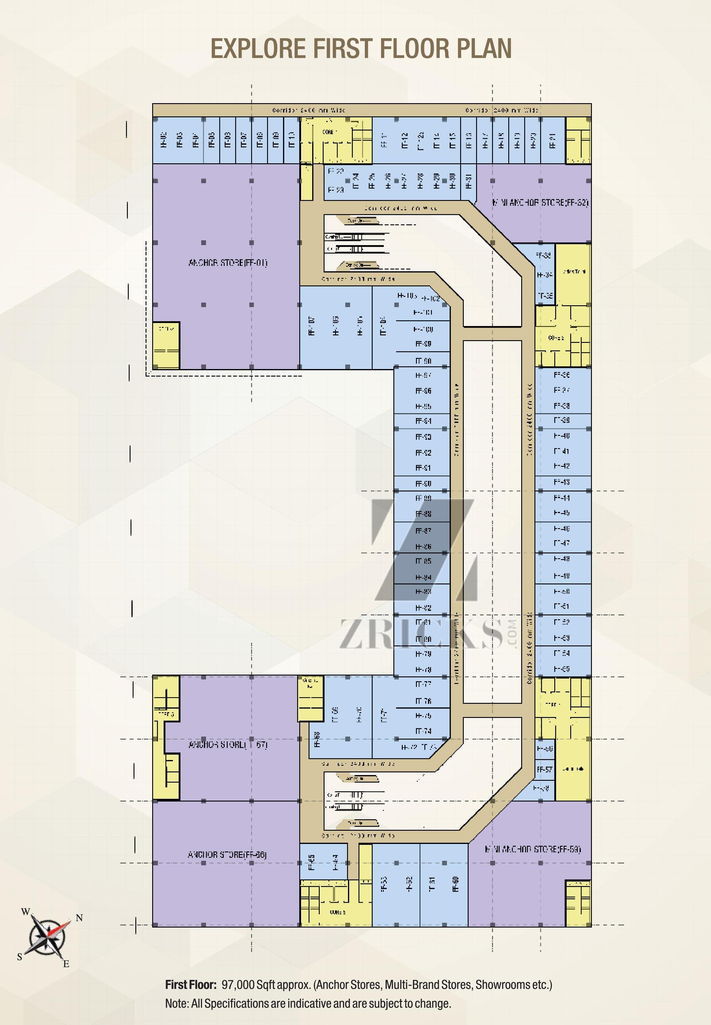 Wegmans Trustone Galleria Floor Plan
