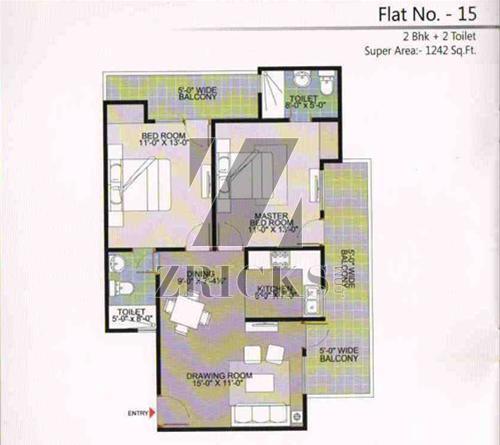 Vishal Pinnacle Tower Floor Plan