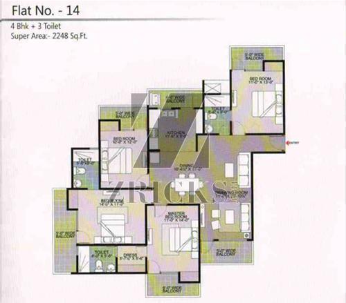 Vishal Pinnacle Tower Floor Plan