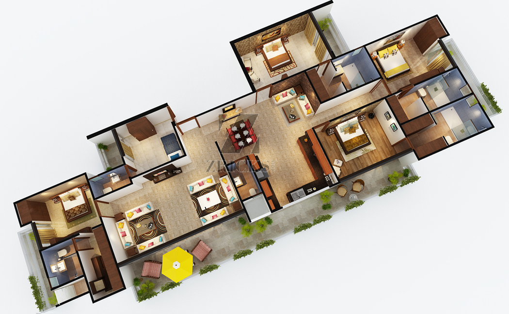 Dev Sai Sports Home Floor Plan
