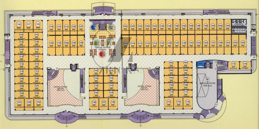 Jaipuria Sunrise Plaza Floor Plan