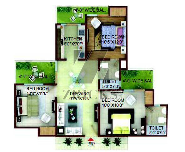 Trinath Sai Samridhi Floor Plan