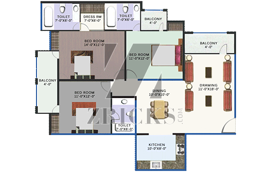 Revanta Smart Residency Floor Plan