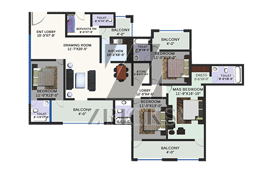 Revanta Smart Residency Floor Plan