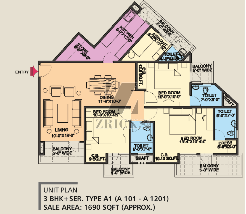 Sheoran Residency Floor Plan