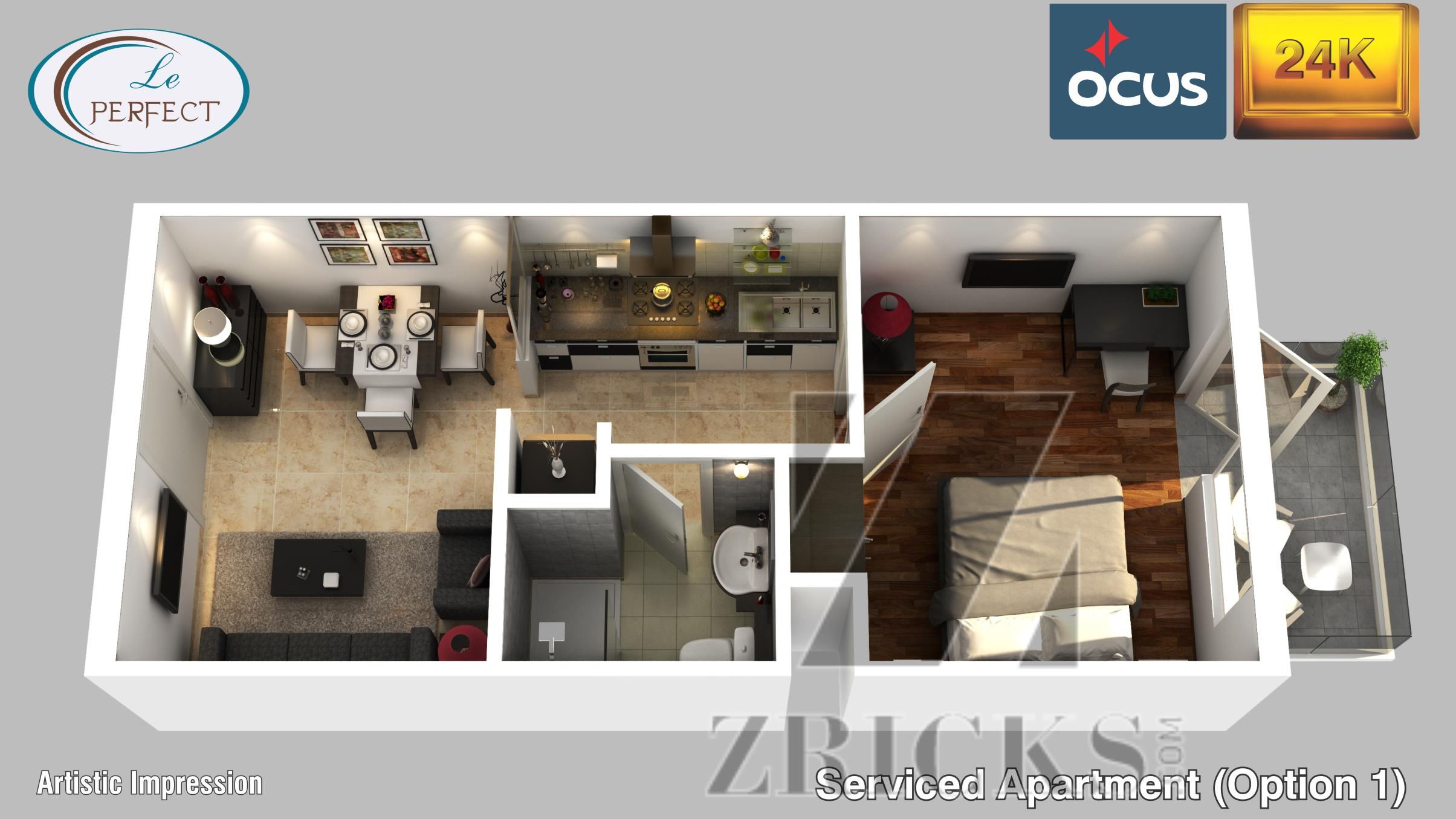 Ocus 24K Floor Plan