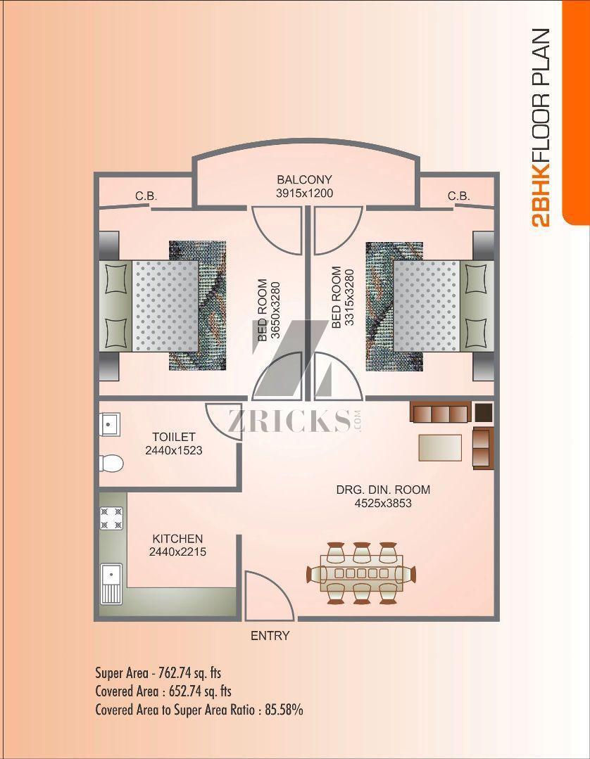 Mehak Residency Floor Plan