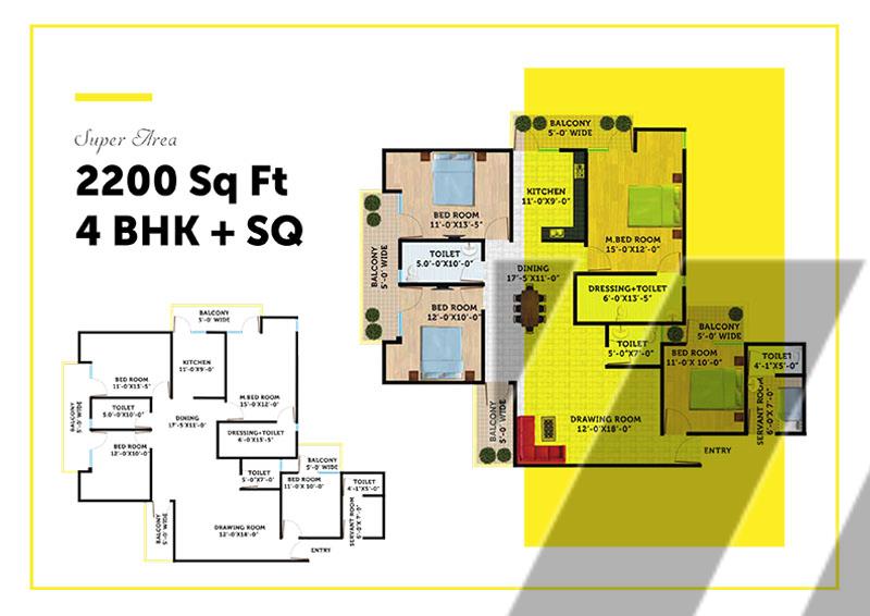 Revanta Suryaa Homes Floor Plan