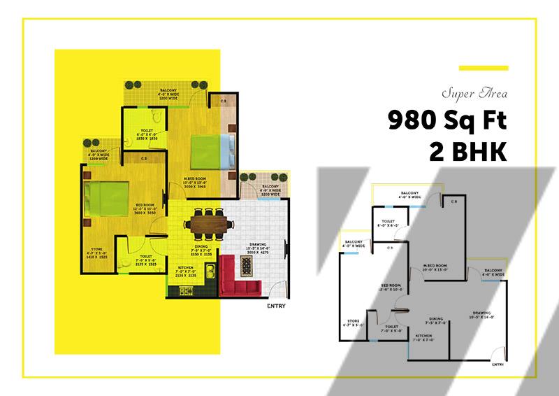 Revanta Suryaa Homes Floor Plan