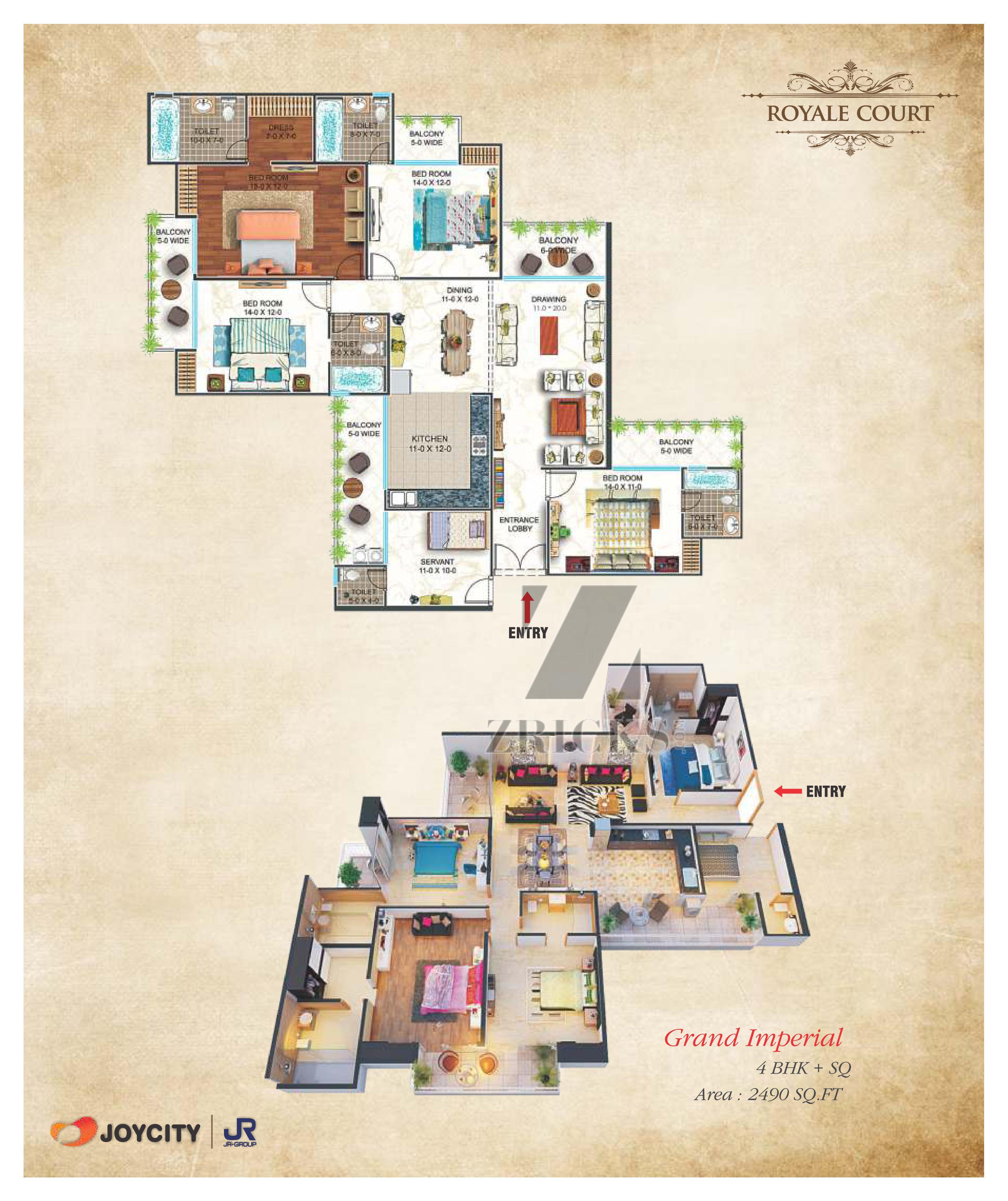 Joycity Royale Court Floor Plan