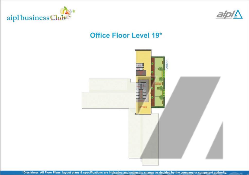 Aipl Business Club Floor Plan