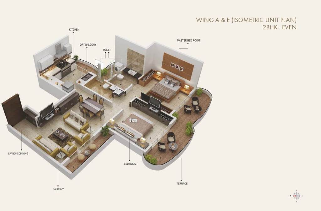 Paradise Sai Mannat Floor Plan