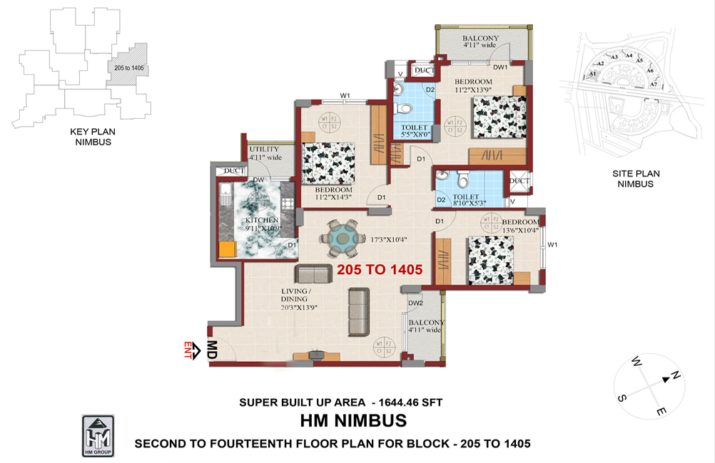 HM Nimbus Floor Plan