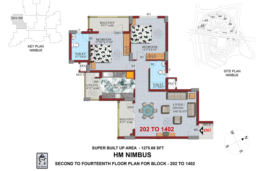 HM Nimbus Floor Plan